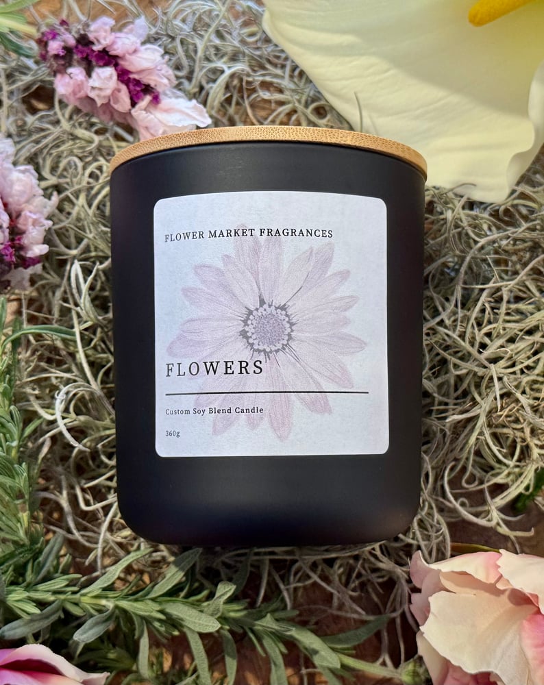 Scented Matte Black Premium Candle