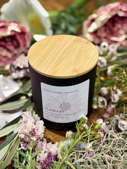 Scented Matte Black Premium Candle